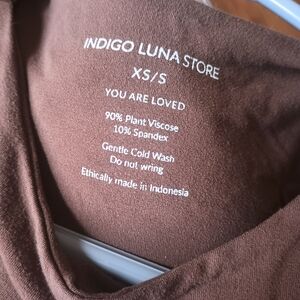 Two Indigo Luna Tops